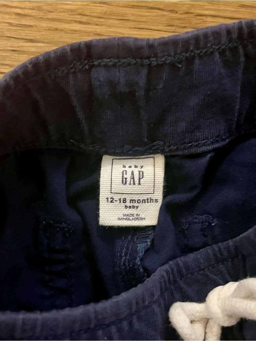 Lot of 4 Baby Gap Boys Shorts Size 12-18 Months Navy Blue Teal Khaki